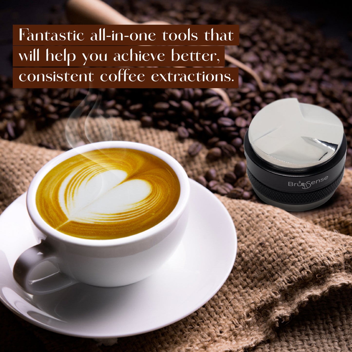 53mm Espresso Tamper & Distributor