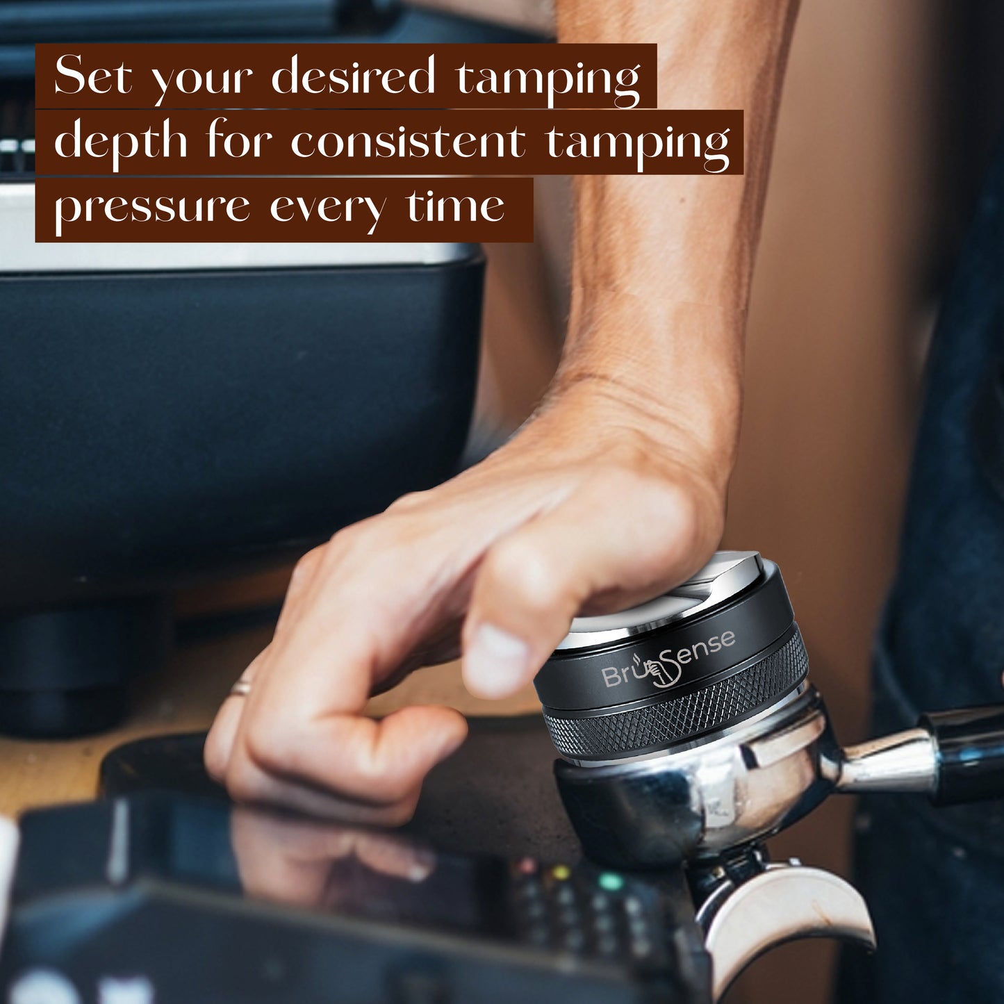 53mm Espresso Tamper & Distributor