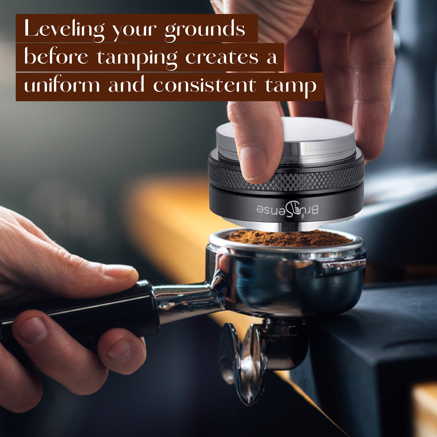 53mm Espresso Tamper & Distributor